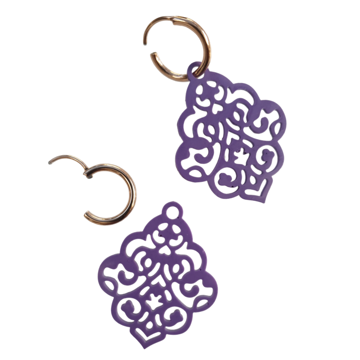 EARRINGS NAIROBI handmade berry