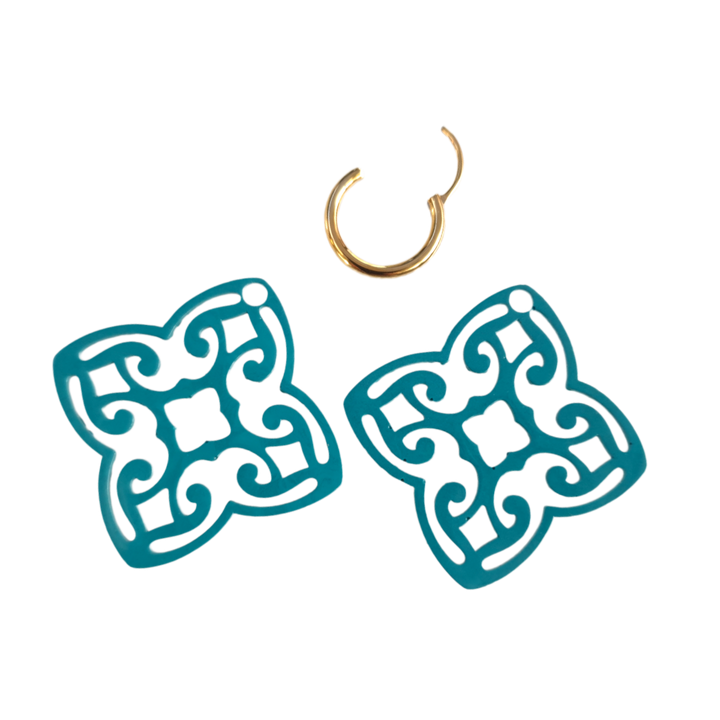 EARRINGS NAIROBI handmade berry