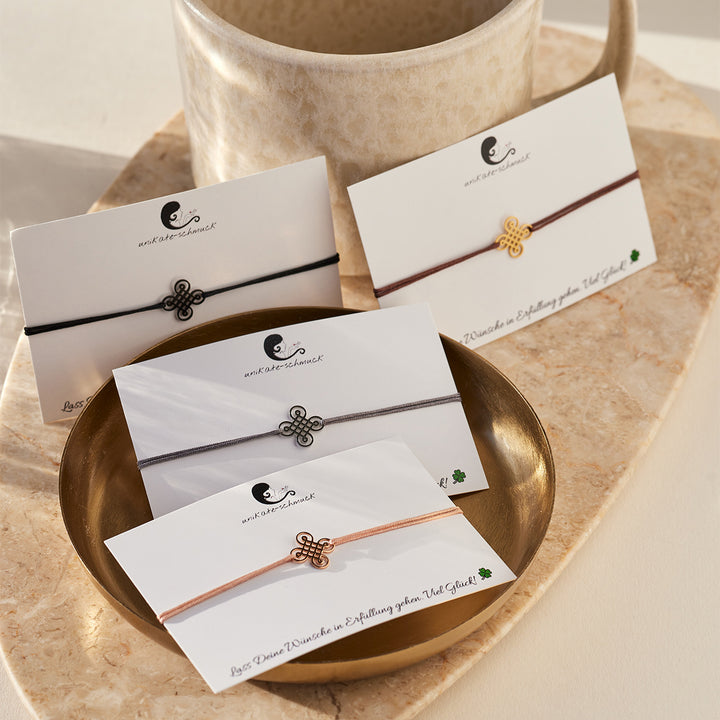 GLÜCKSARMBAND keltischer Knoten
