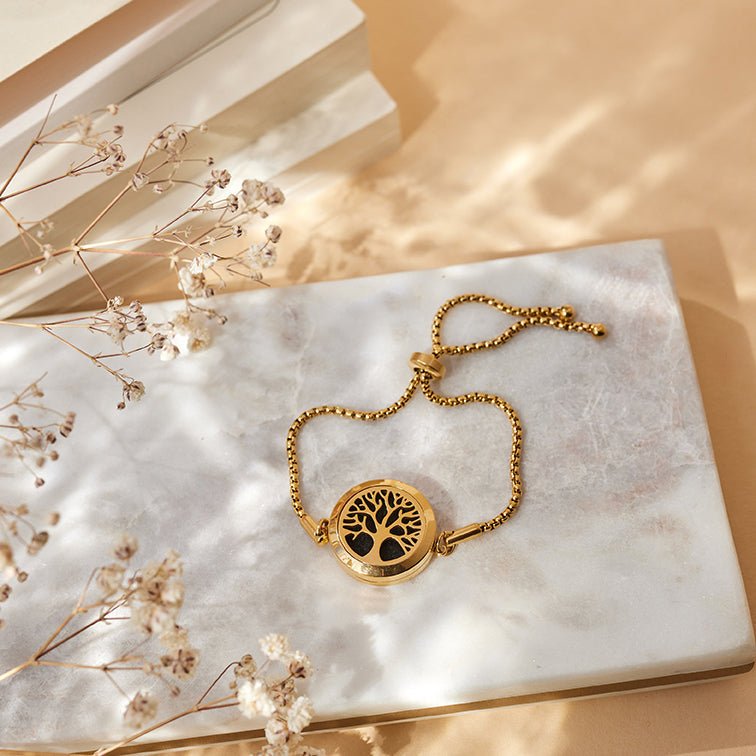 Duftmedaillon mit Armkettchen - UnikateSchmuck