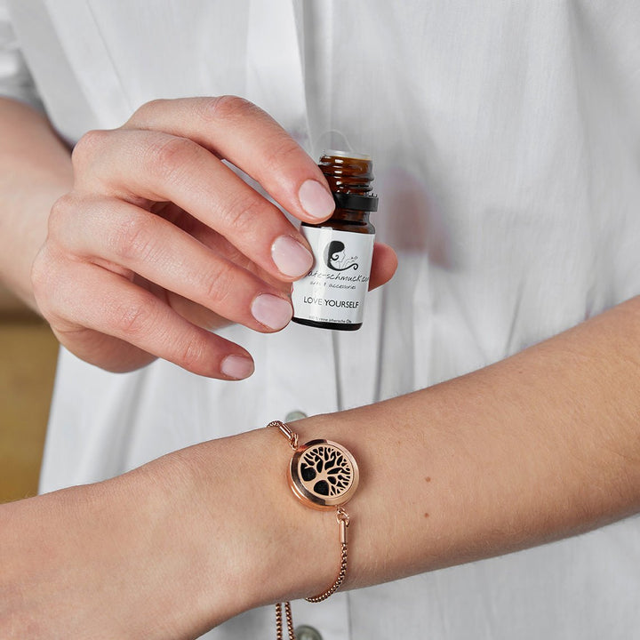 Duftmedaillon mit Armkettchen - UnikateSchmuck