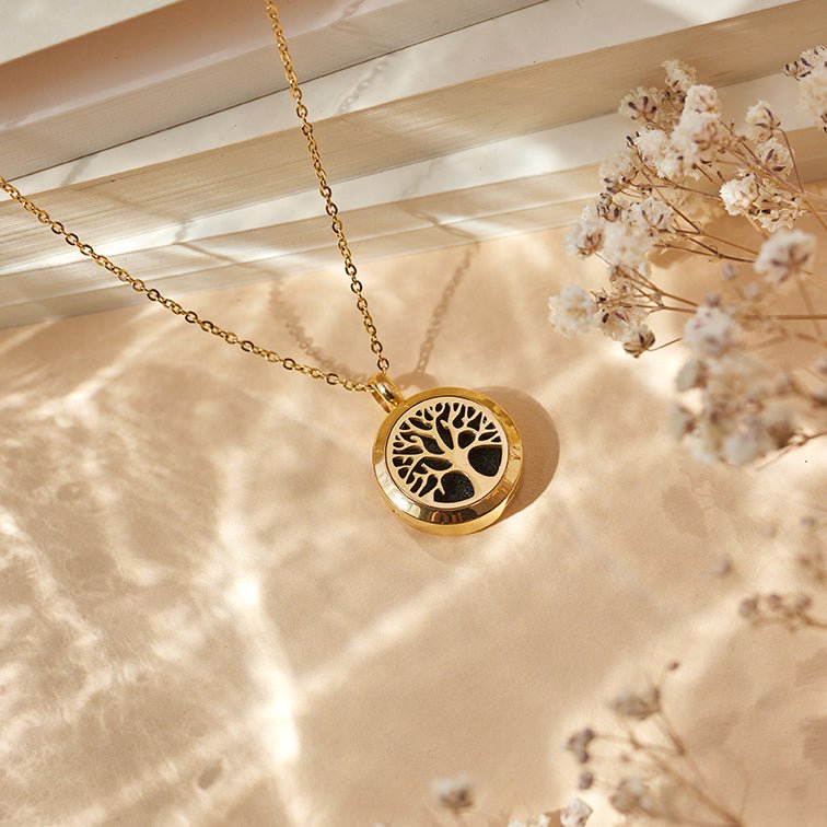 Duftmedaillon mit Kette - UnikateSchmuck