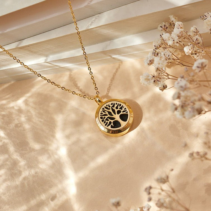 Duftmedaillon mit Kette - UnikateSchmuck