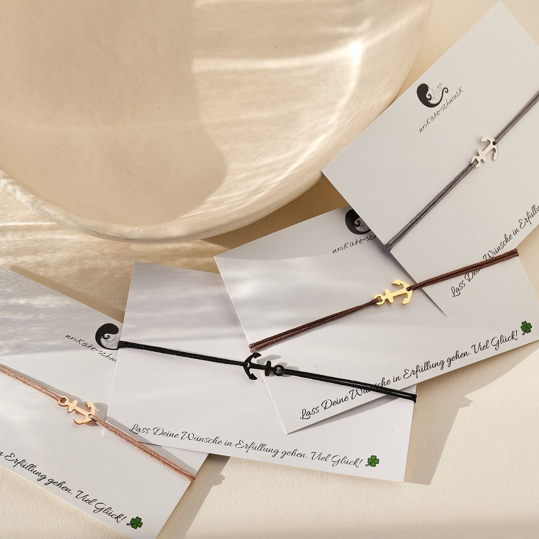 GLÜCKSARMBAND Anker - UnikateSchmuck