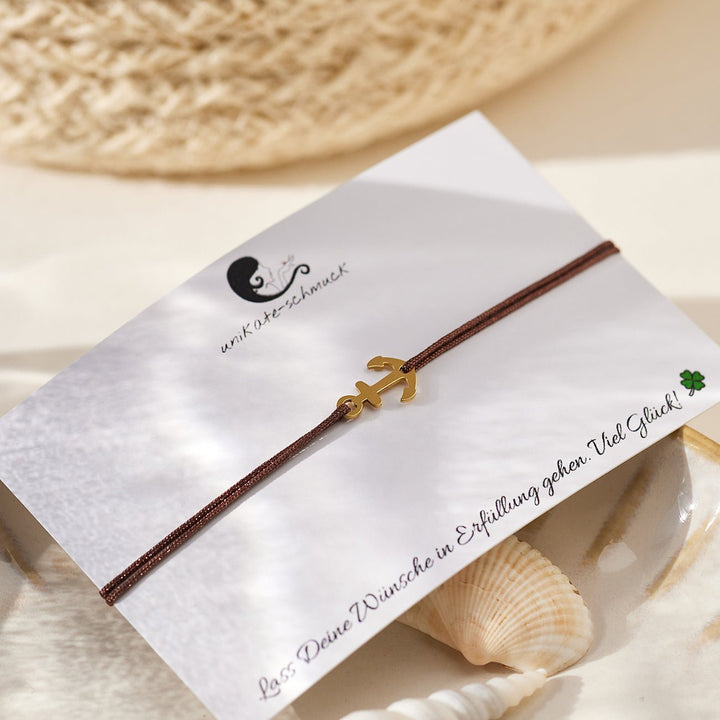 GLÜCKSARMBAND Anker - UnikateSchmuck