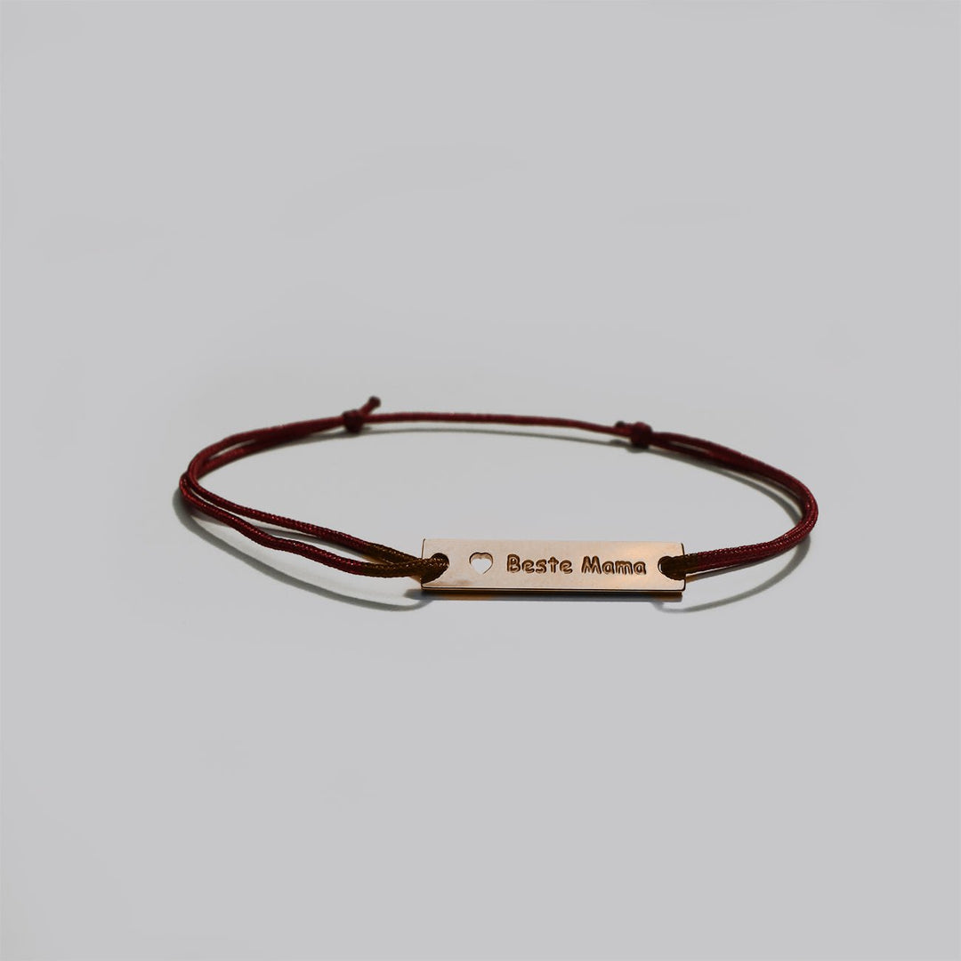 GLÜCKSARMBAND Beste Mama - UnikateSchmuck