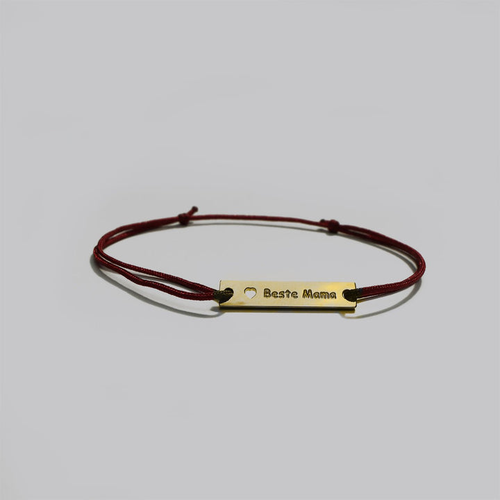 GLÜCKSARMBAND Beste Mama - UnikateSchmuck