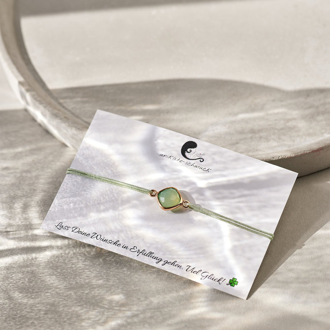 Glücksarmband CHALZEDON AQUA - UnikateSchmuck