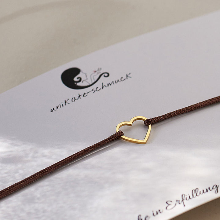 GLÜCKSARMBAND Herz - UnikateSchmuck
