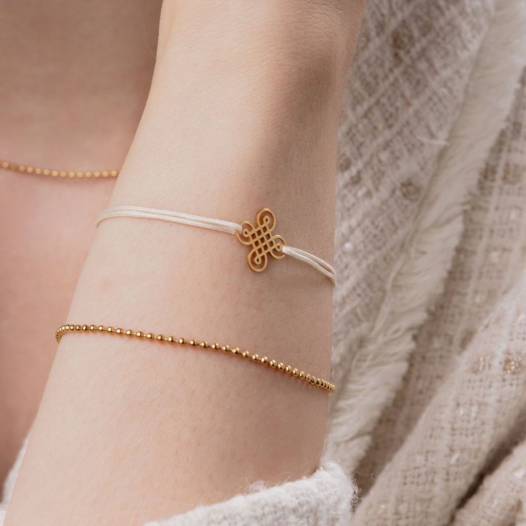 GLÜCKSARMBAND keltischer Knoten - UnikateSchmuck