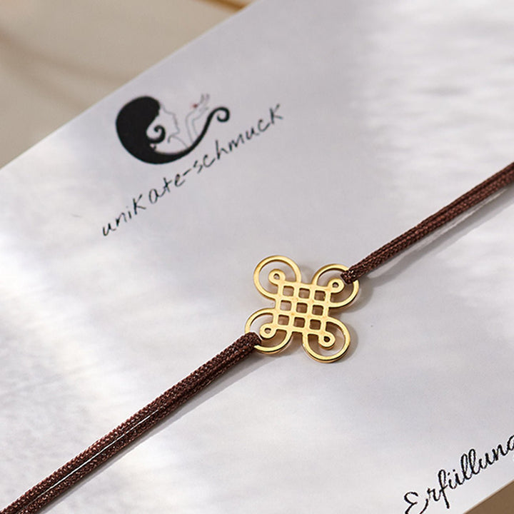 GLÜCKSARMBAND keltischer Knoten - UnikateSchmuck