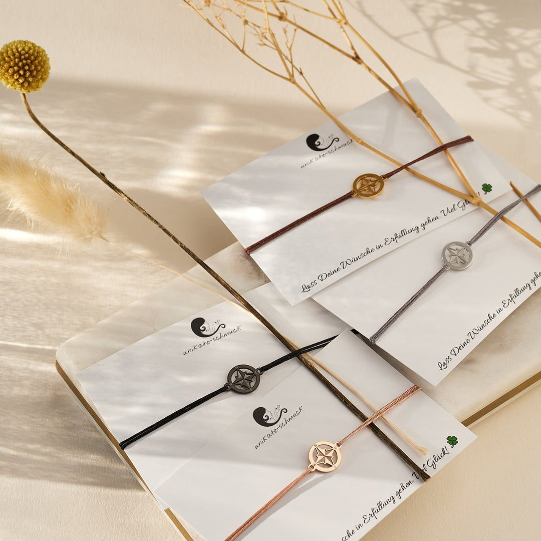 GLÜCKSARMBAND Kompass - UnikateSchmuck