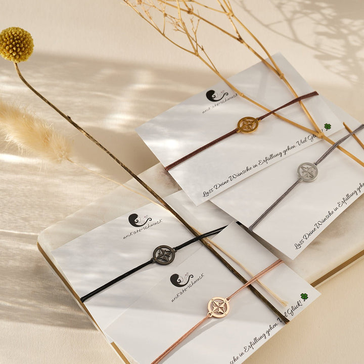 GLÜCKSARMBAND Kompass - UnikateSchmuck