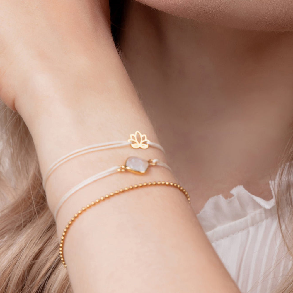 Glücksarmband MONDSTEIN - UnikateSchmuck