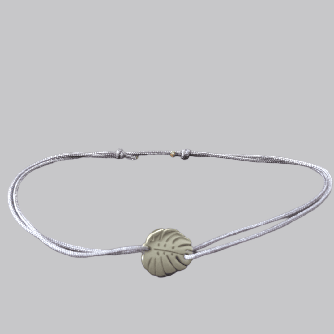 GLÜCKSARMBAND Monstera - UnikateSchmuck