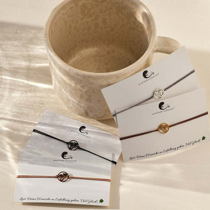GLÜCKSARMBAND Palme - UnikateSchmuck