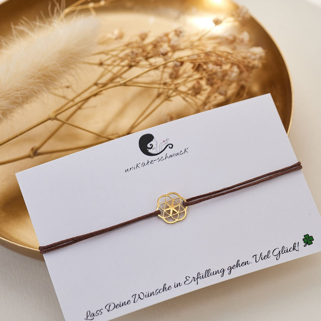GLÜCKSARMBAND Saat des Lebens - UnikateSchmuck