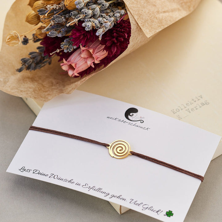 GLÜCKSARMBAND Spirale - UnikateSchmuck