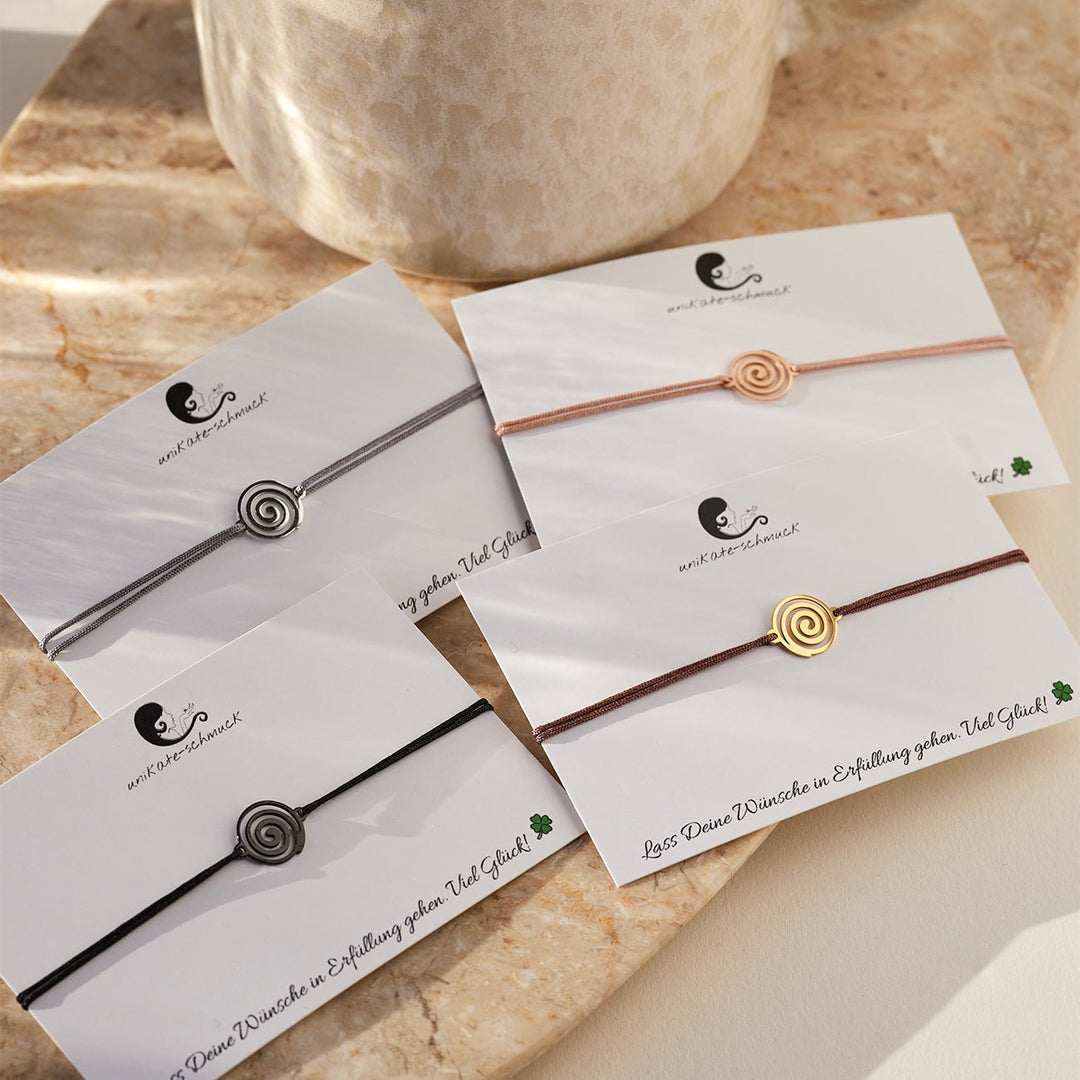 GLÜCKSARMBAND Spirale - UnikateSchmuck