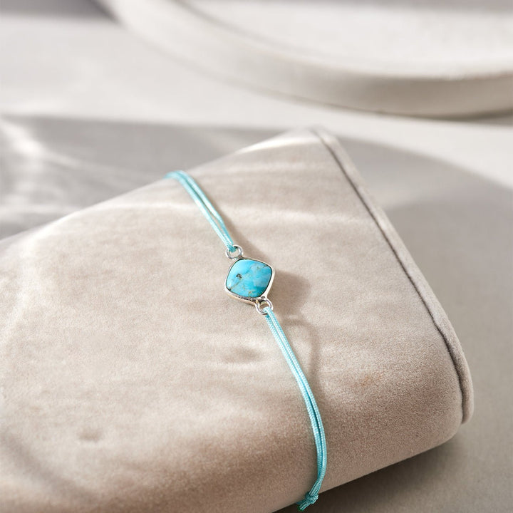 Glücksarmband TÜRKIS - UnikateSchmuck