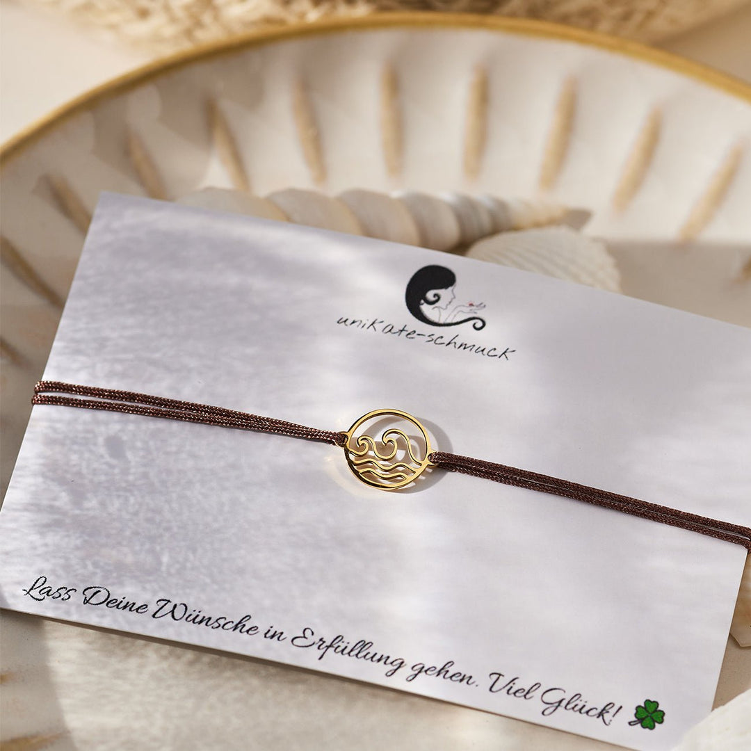 GLÜCKSARMBAND Welle - UnikateSchmuck