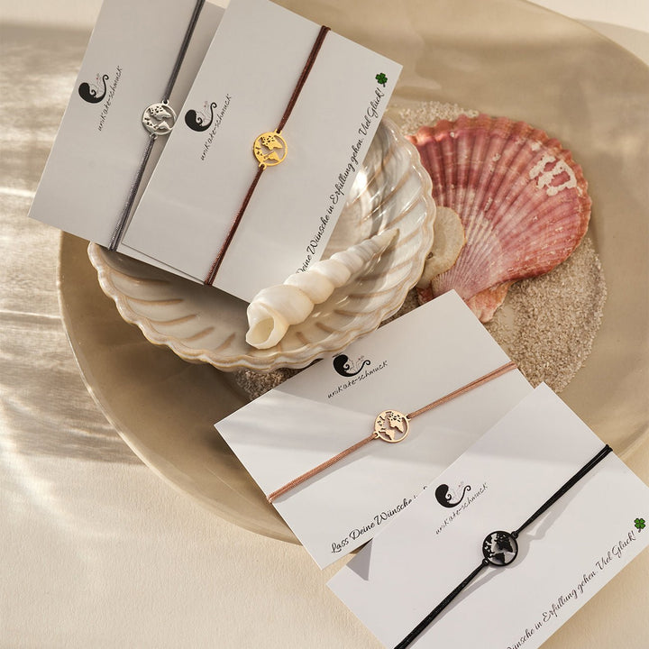GLÜCKSARMBAND Welt - UnikateSchmuck