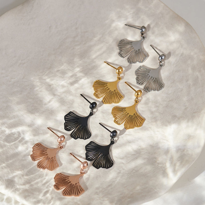 OHRINGE Ginkgo small - UnikateSchmuck
