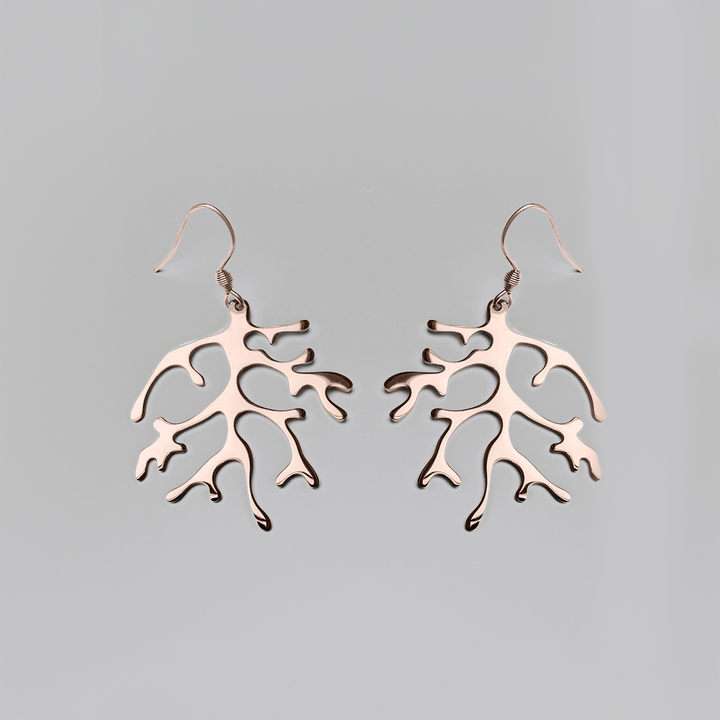 EARRINGS coral