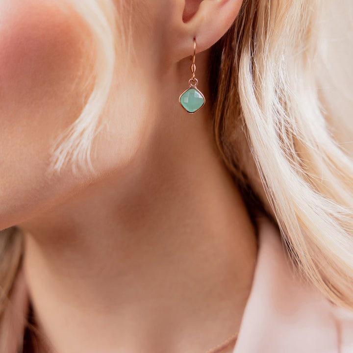 Ohrringe CHALZEDON AQUA - UnikateSchmuck