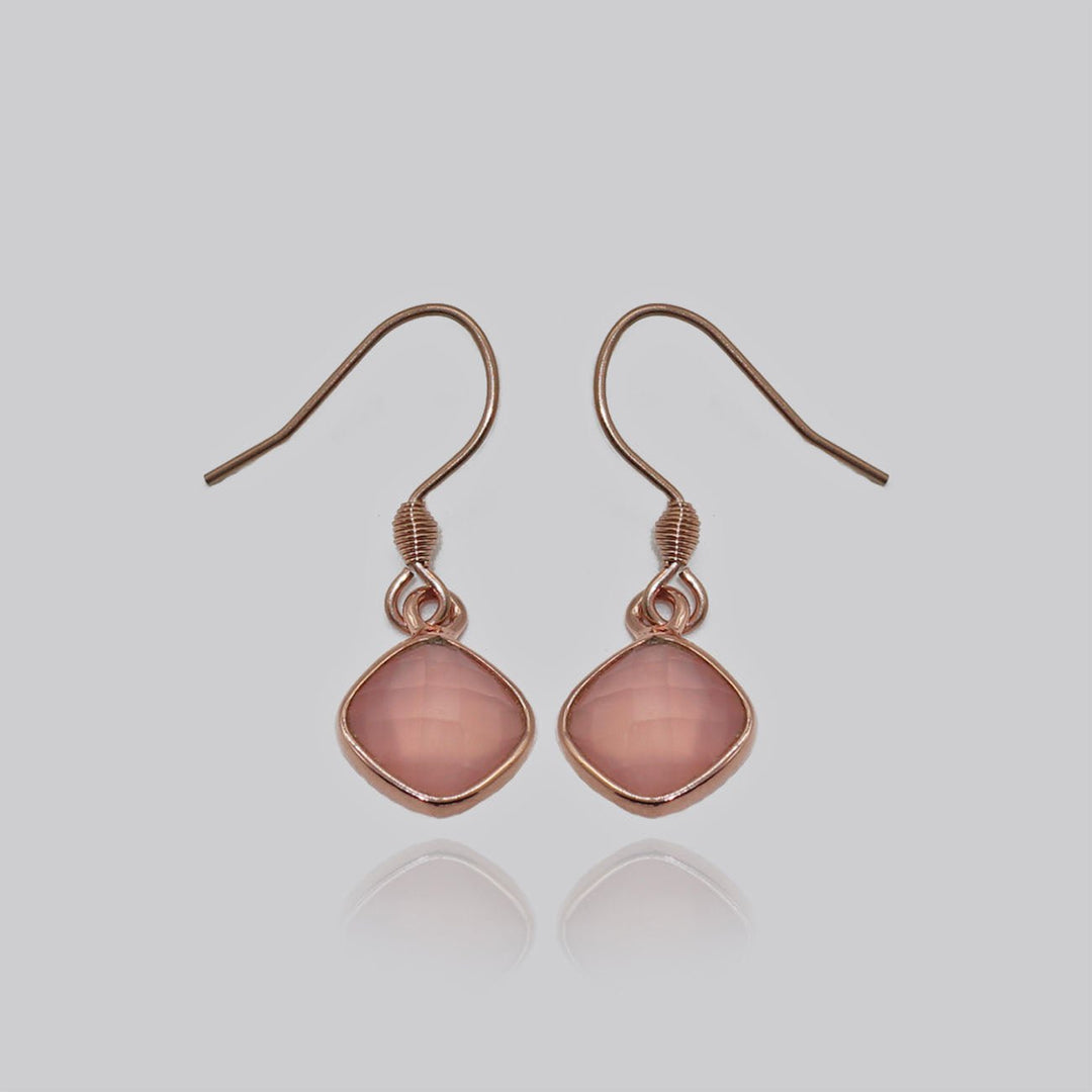 Ohrringe CHALZEDON ROSA - UnikateSchmuck