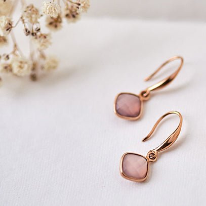 Ohrringe CHALZEDON ROSA - UnikateSchmuck
