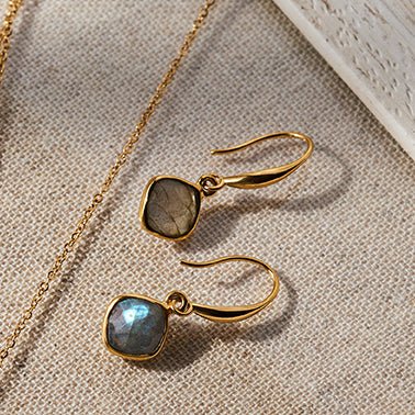 Ohrringe LABRADORIT - UnikateSchmuck