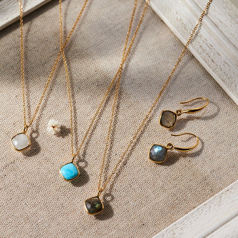Ohrringe LABRADORIT - UnikateSchmuck