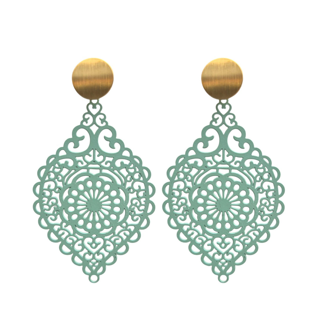 OHRRINGE LEA mint - UnikateSchmuck