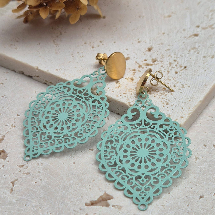 OHRRINGE LEA mint - UnikateSchmuck
