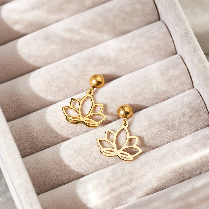OHRRINGE Lotus small - UnikateSchmuck