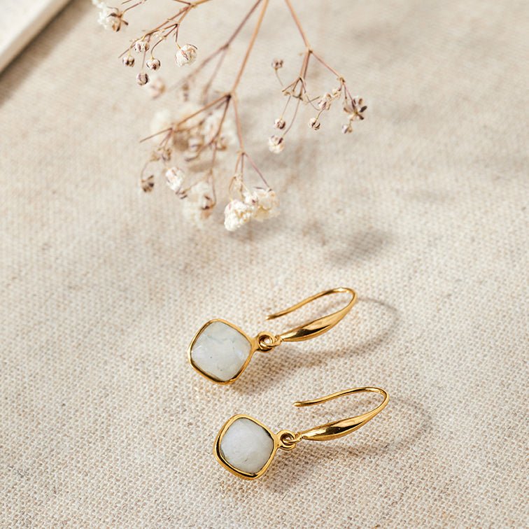Ohrringe MONDSTEIN - UnikateSchmuck