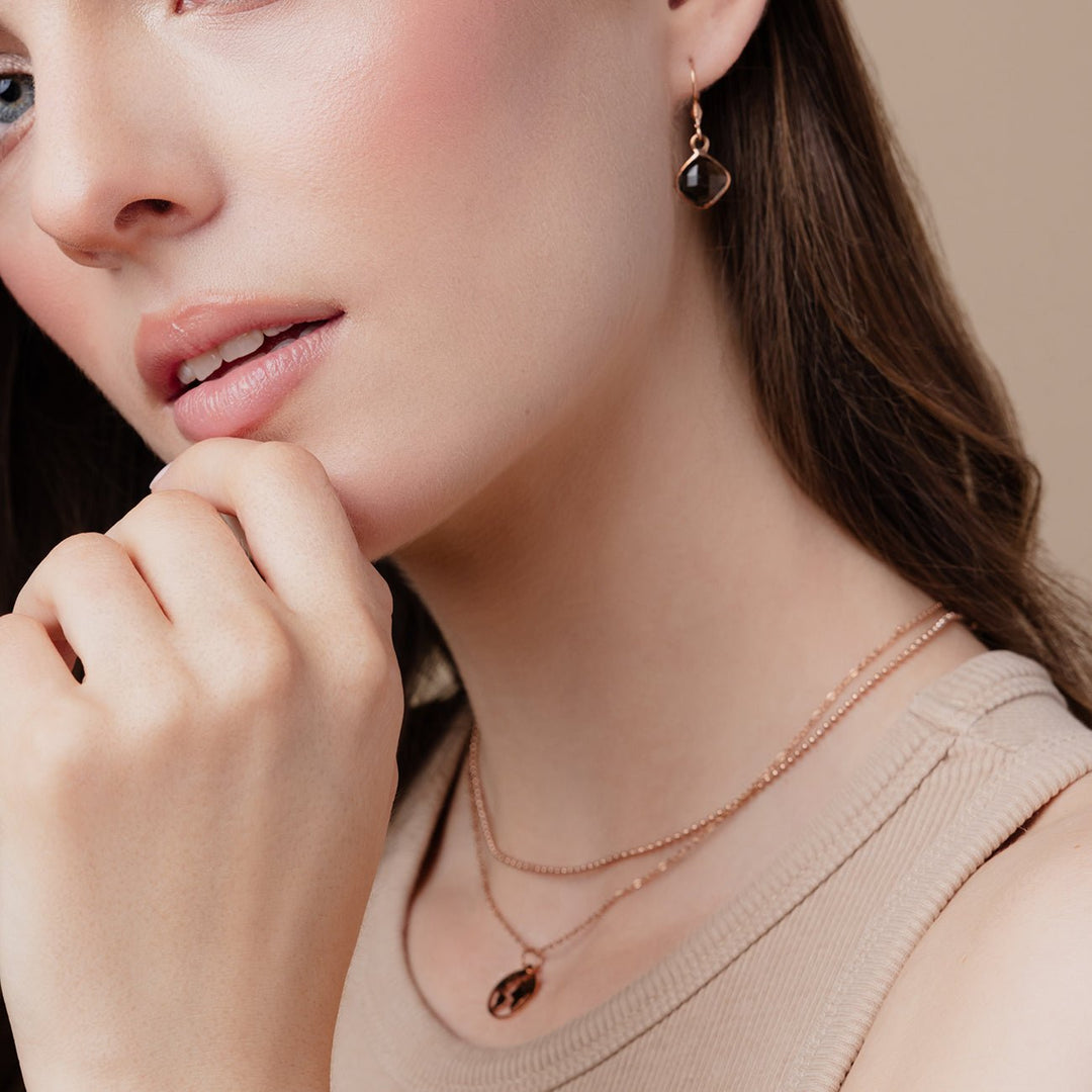 Ohrringe RAUCHQUARZ - UnikateSchmuck
