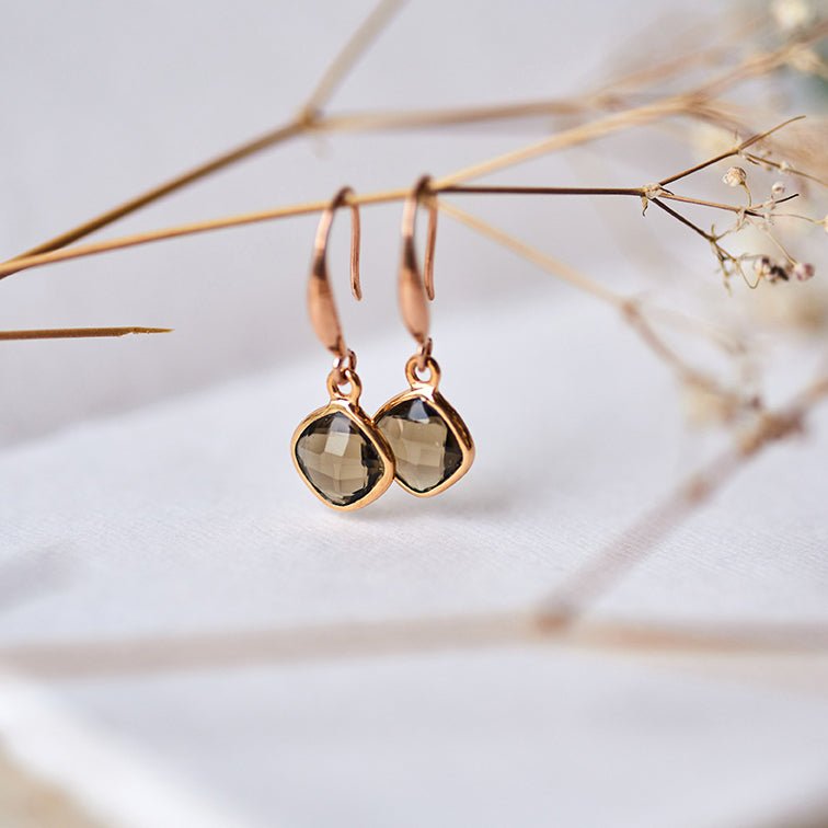 Ohrringe RAUCHQUARZ - UnikateSchmuck