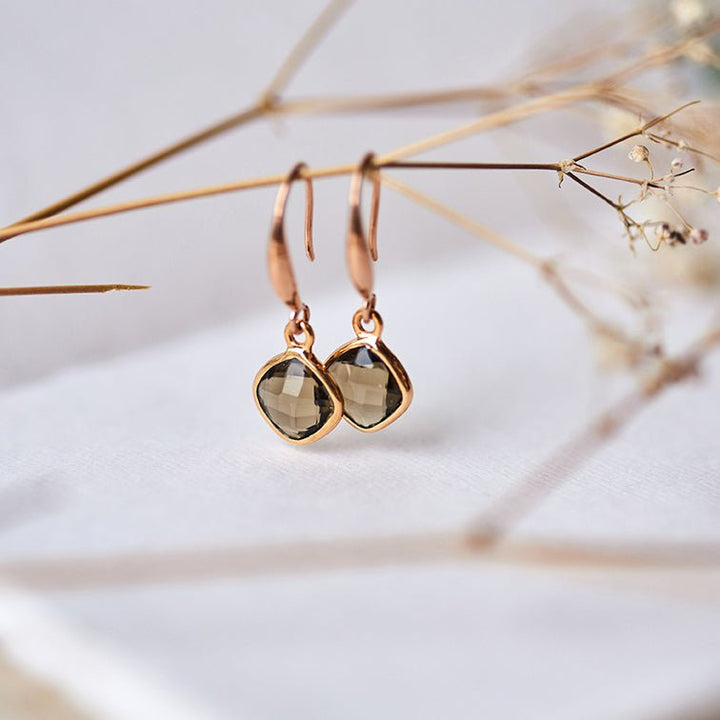 Ohrringe RAUCHQUARZ - UnikateSchmuck