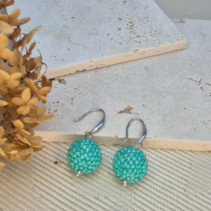 unikate - schmuck OHRRINGE BERRY türkis - UnikateSchmuck
