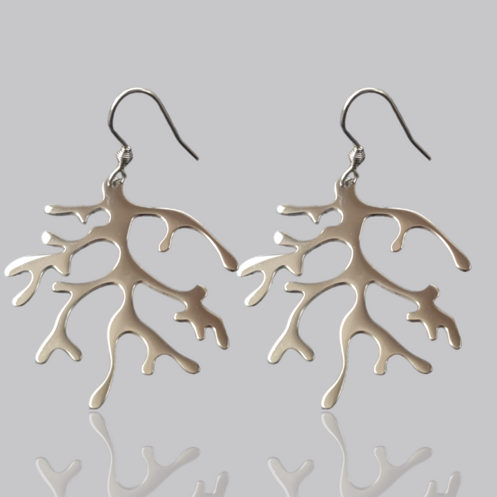 EARRINGS coral