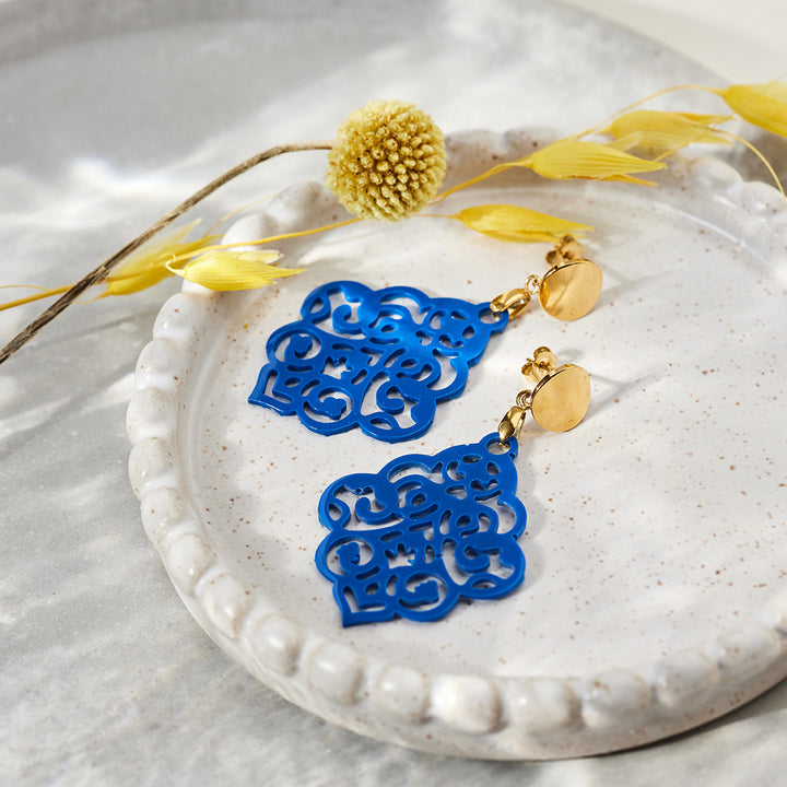 OHRRINGE NAIROBI handmade deep blue