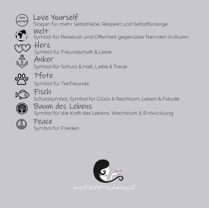 GLÜCKSARMBAND love yourself 1