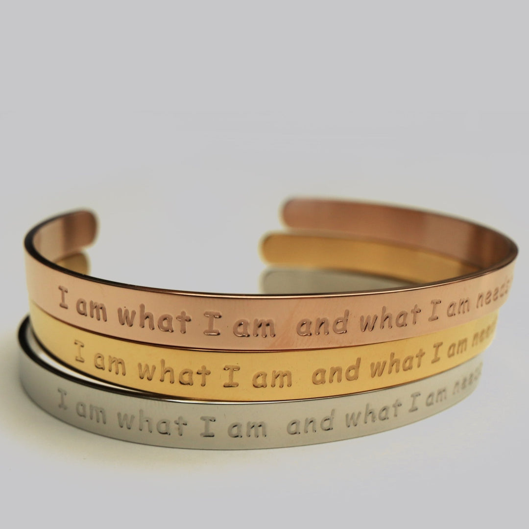ARMREIF I am what I am - UnikateSchmuck