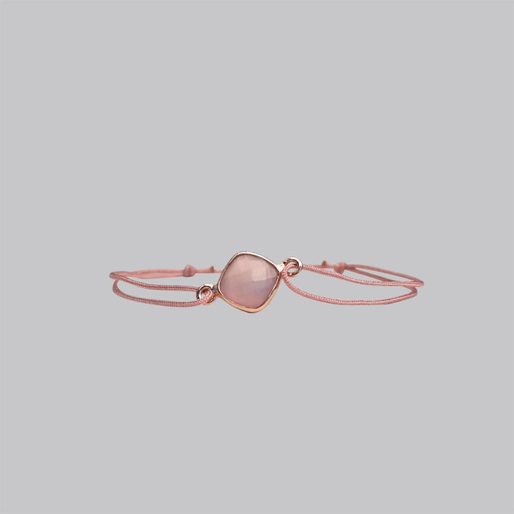 Glücksarmband CHALZEDON ROSA - UnikateSchmuck