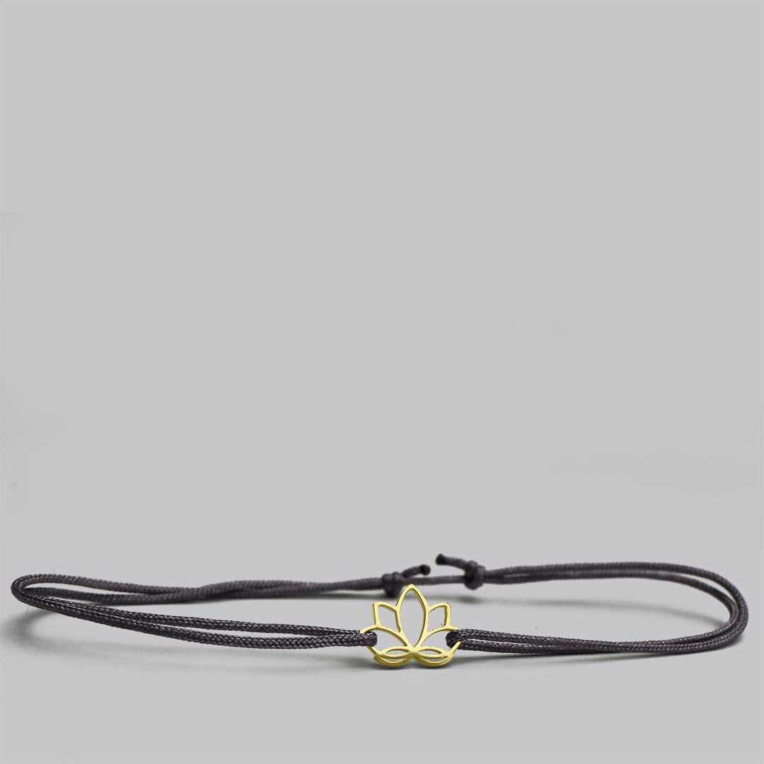 GLÜCKSARMBAND Lotusblume - UnikateSchmuck