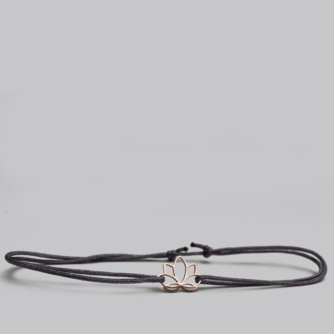 GLÜCKSARMBAND Lotusblume - UnikateSchmuck