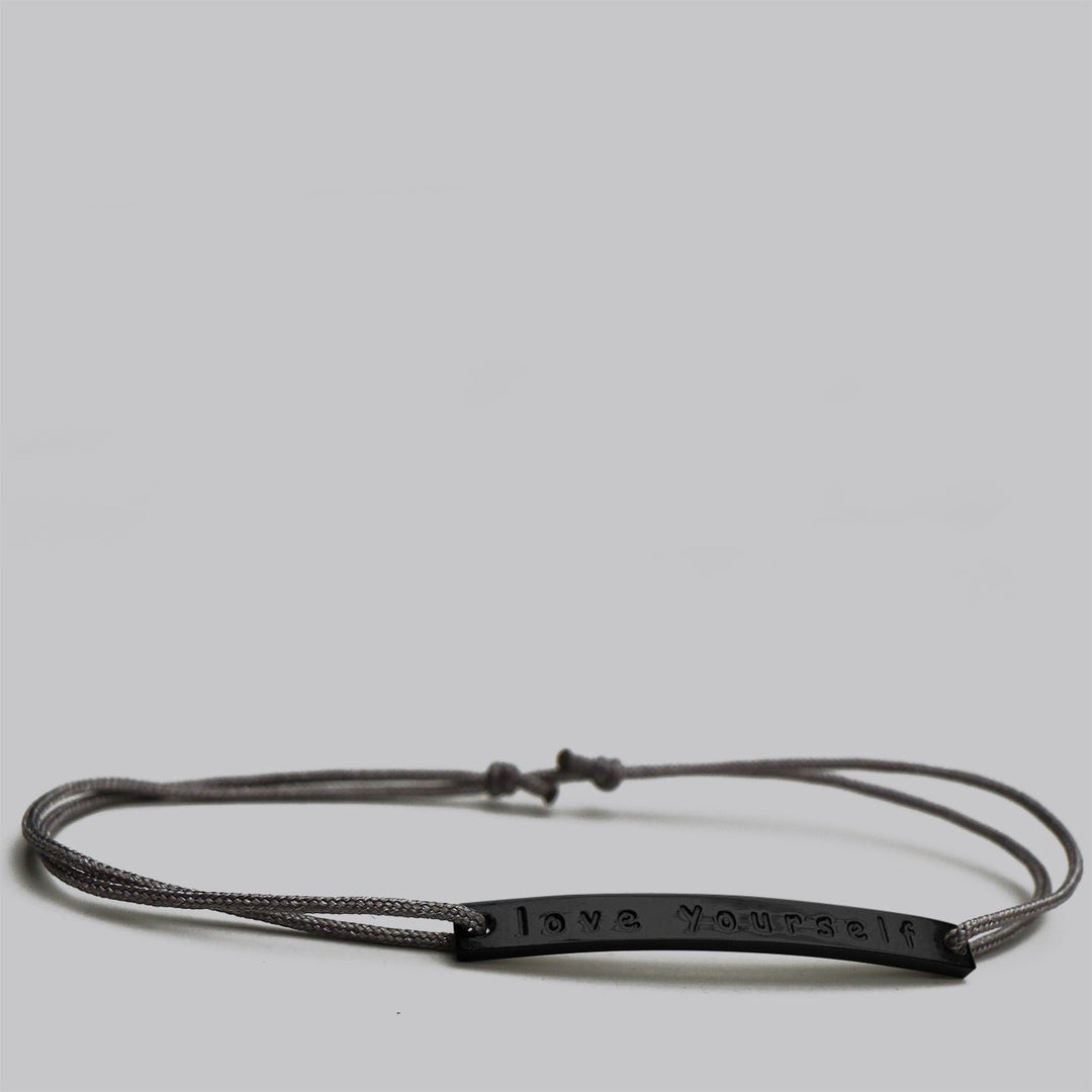 GLÜCKSARMBAND love yourself 1 - UnikateSchmuck