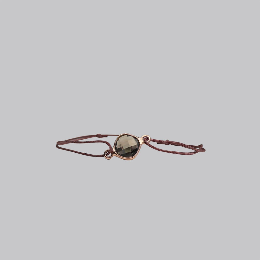 Glücksarmband RAUCHQUARZ - UnikateSchmuck
